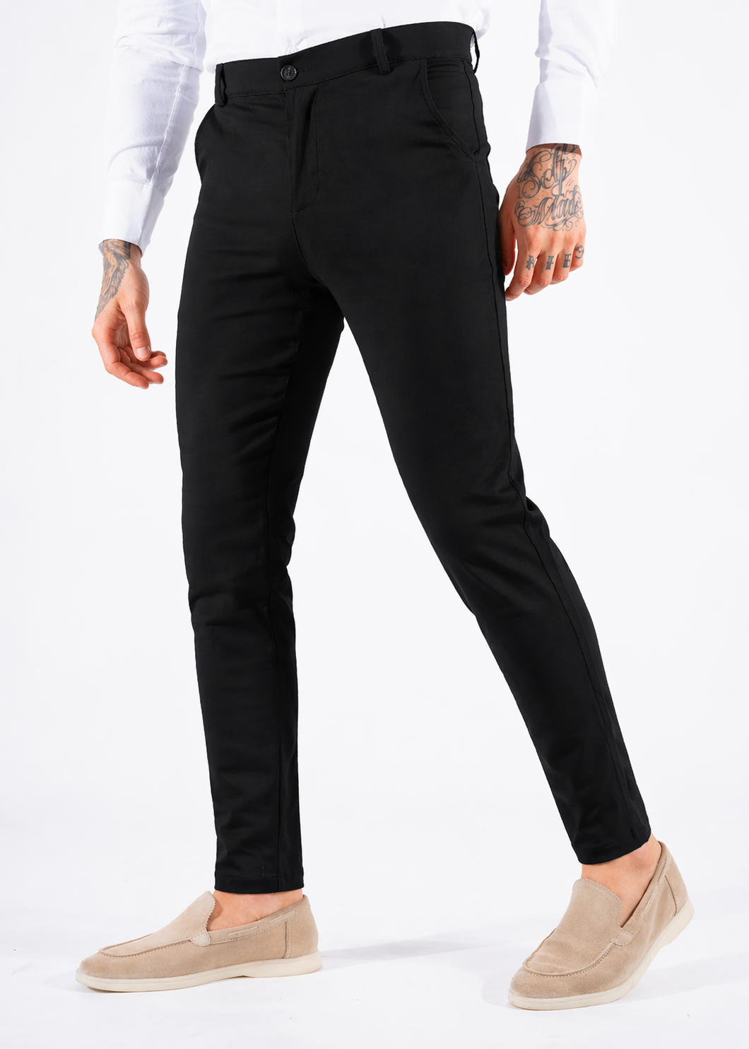 Super Stretch Trousers Black