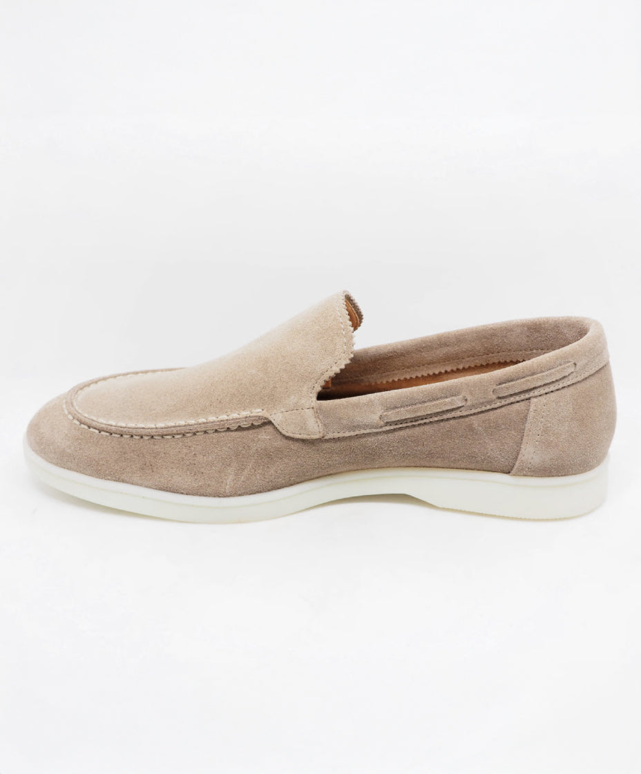 Salvador Suede Loafer Beige