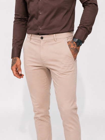 Super Stretch Trousers Beige