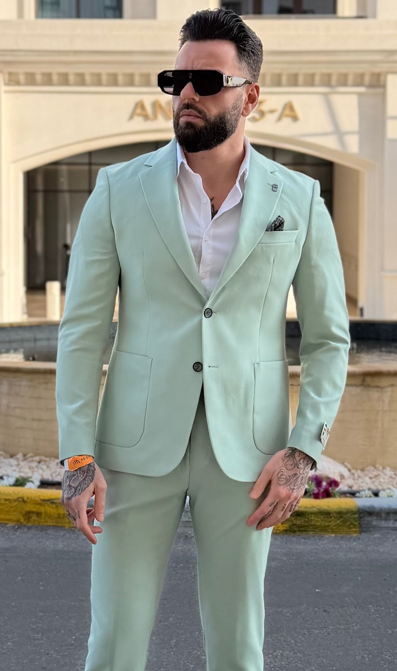 Two-Piece Suit Ibiza Mint Green