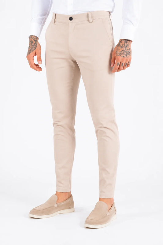 Super Stretch Trousers Beige