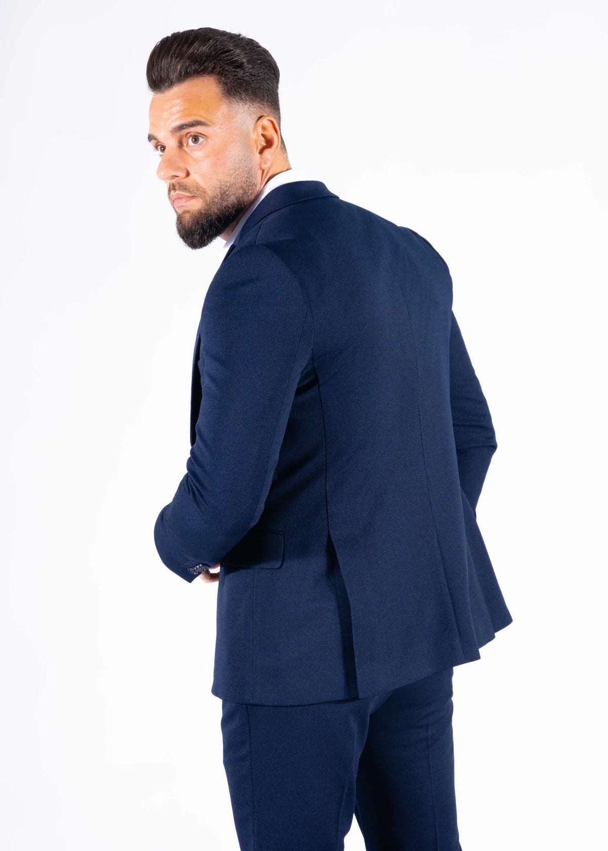 Three-Piece Suit Havana Navy Blue