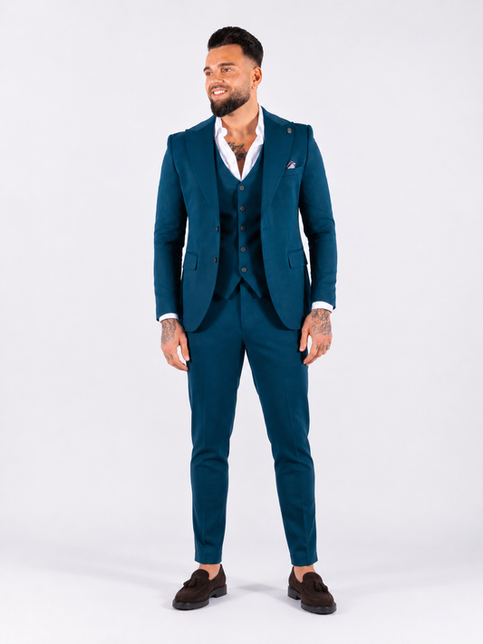 Three-Piece Suit Havana Green