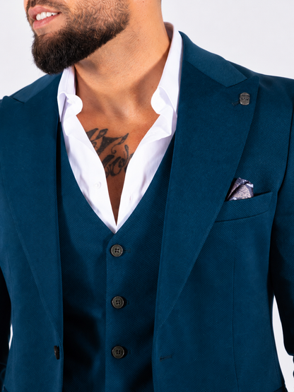 Three-Piece Suit Havana Green