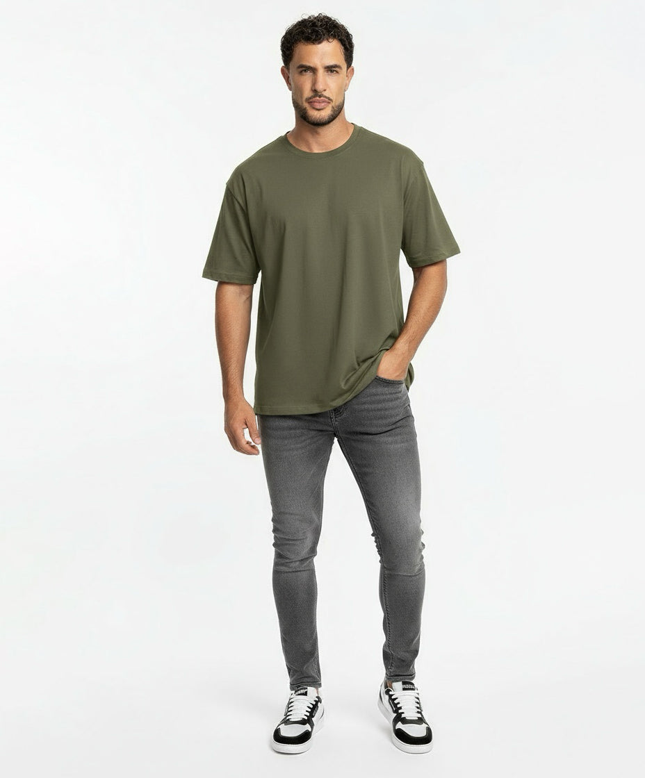 Basic T-shirt Khaki