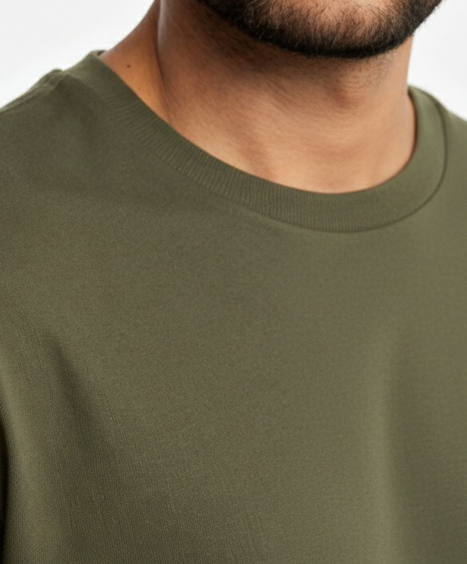Basic T-shirt Khaki