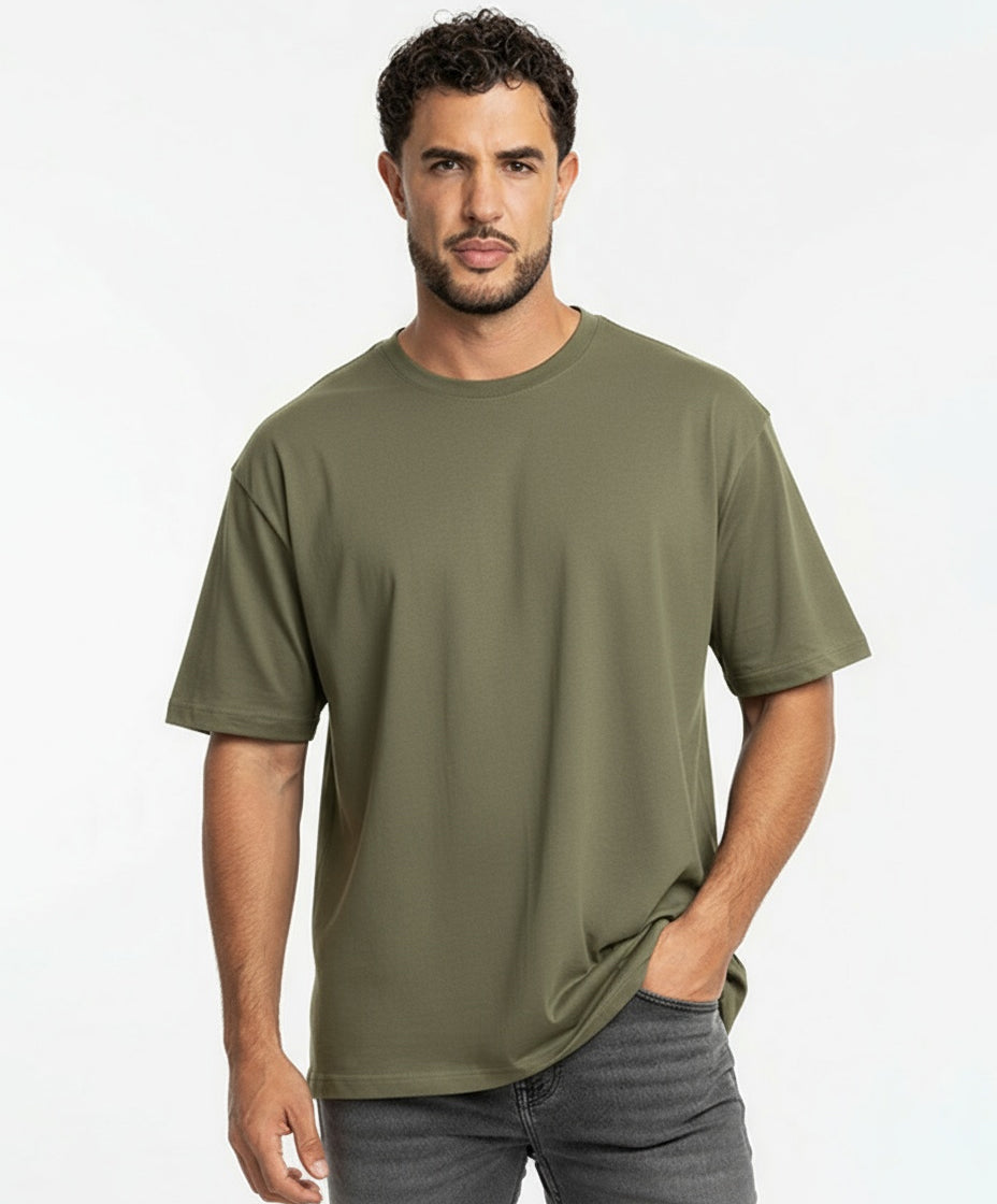 Basic T-shirt Khaki