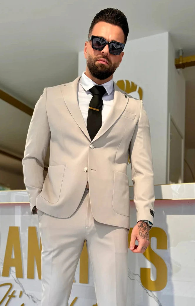 Two-Piece Suit Ibiza Beige