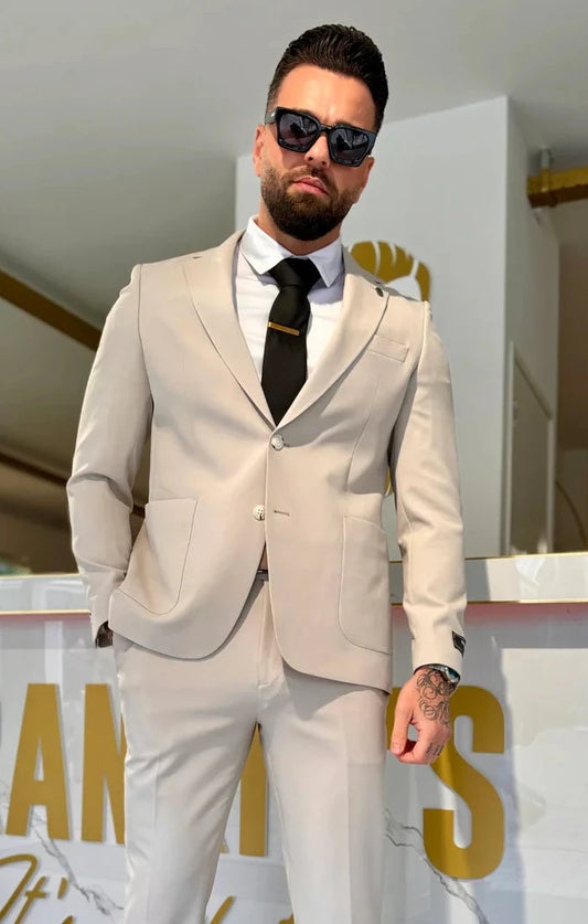 Two-Piece Suit Ibiza Beige