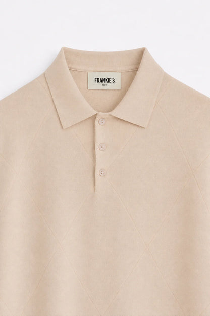 Polo T-Shirt Light Beige