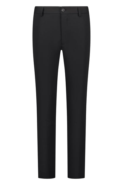 Pantalon chic straight fit black - Frankie's
