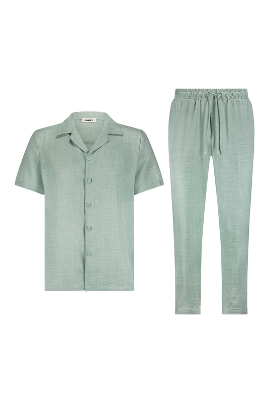 Linen Set Mint Green