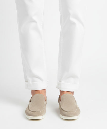 Salvador Suede Loafer Beige