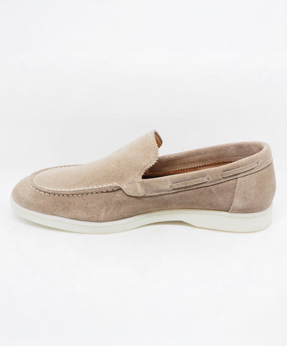 Salvador Suede Loafer Beige