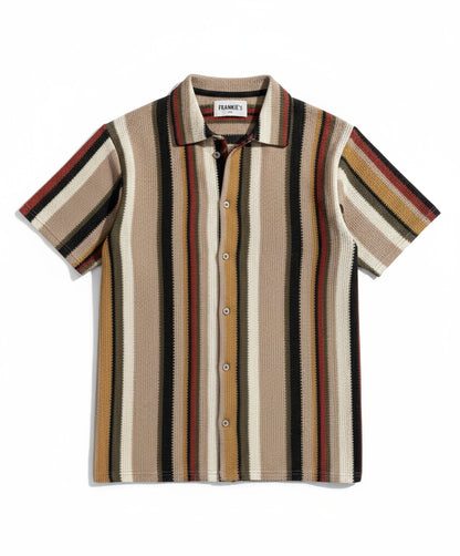 Shirt Medellin Beige Khaki Green