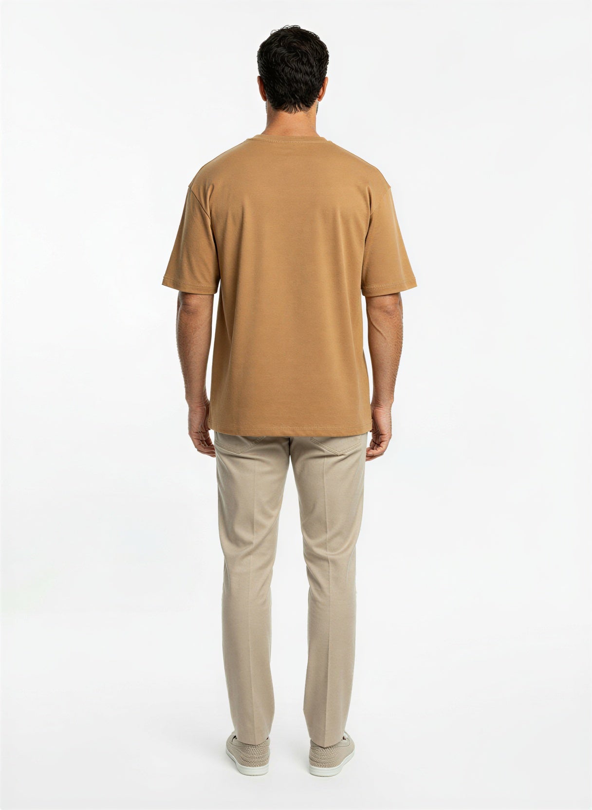 Basic t-shirt camel