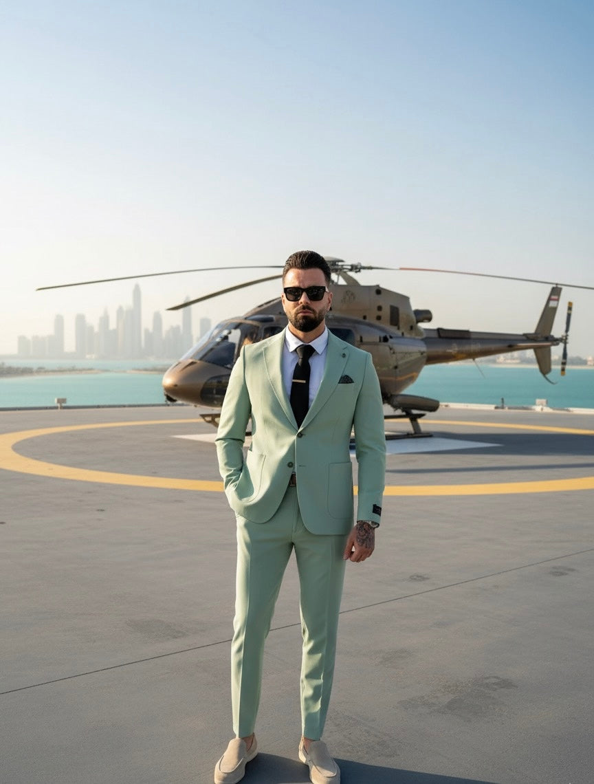 Two-Piece Suit Ibiza Mint Green