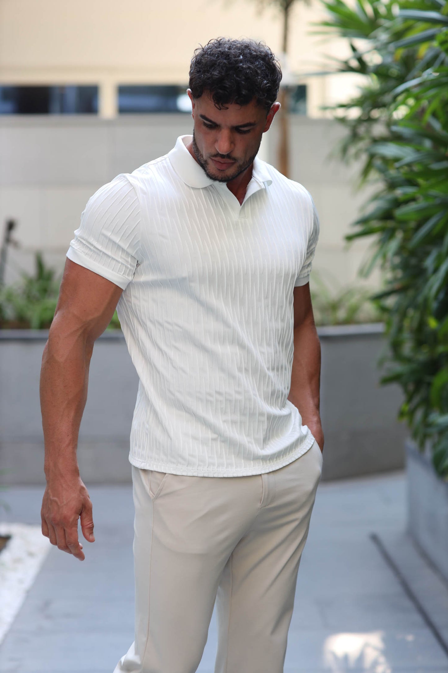 Polo Short Sleeve White