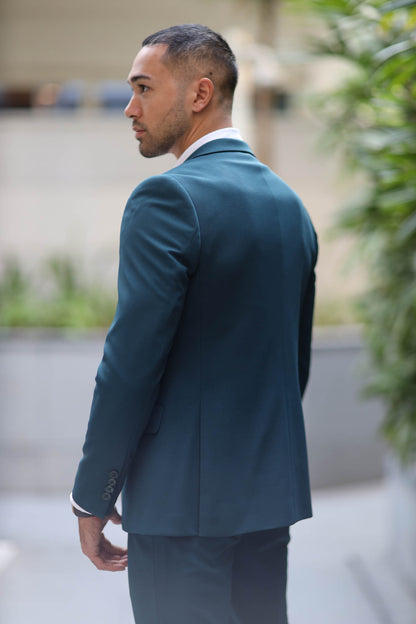 Three-Piece Suit Havana Green